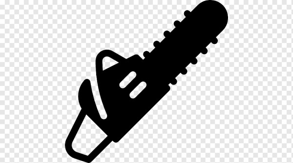 Бензопила силуэт