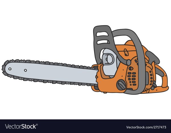 Бензопила штиль вектор