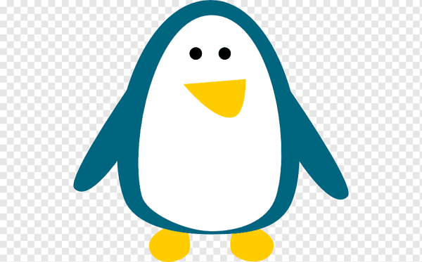 Пингвин рисунок из мультика без фона