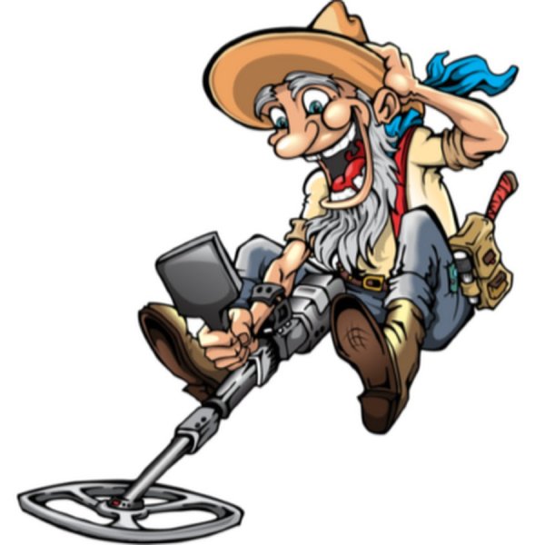 Металлоискатель карикатура