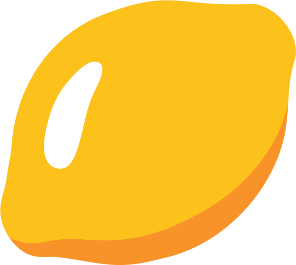 Лимон эмодзи