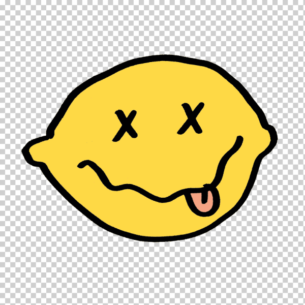 Лимончик со смайлом