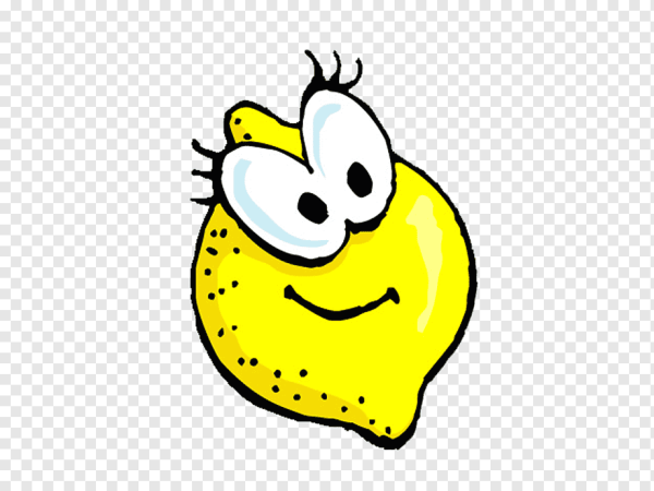 Лимончик мультяшный