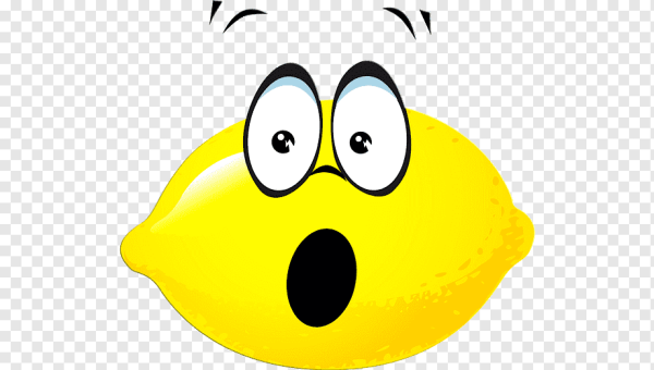 Лимон с рожицей