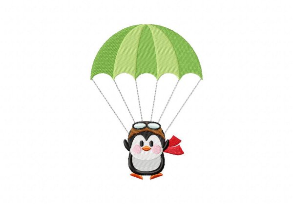 Парашютист иллюстрация