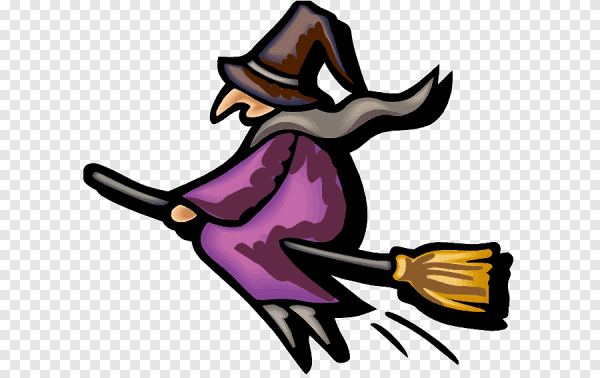 Смайлик колдунья