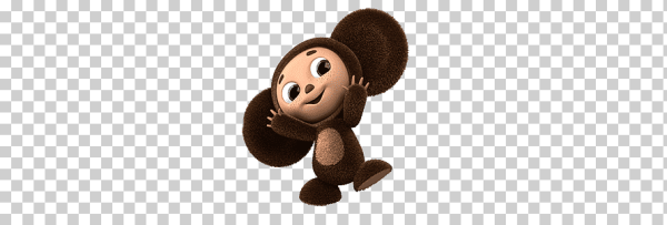 Чебурашка для фотошопа