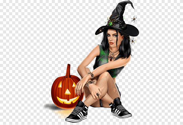 Хэллоуин на прозрачном фоне