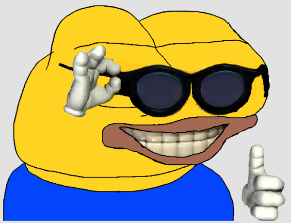 Смайлик в очках Мем