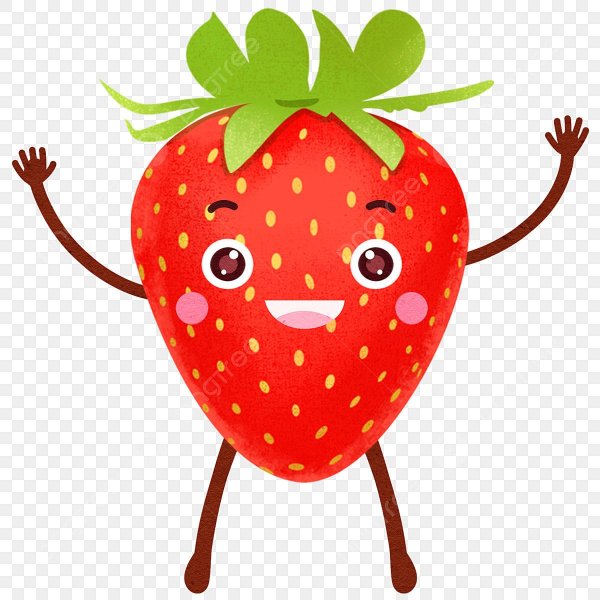 Клубника смайлик