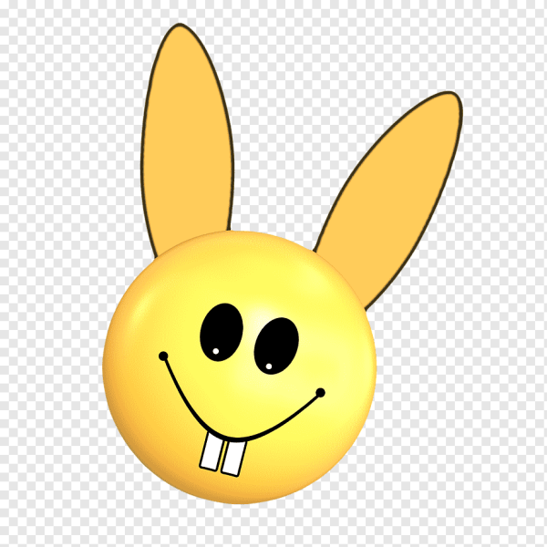 Смайлик заяц