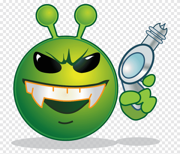 Инопланетный смайлик