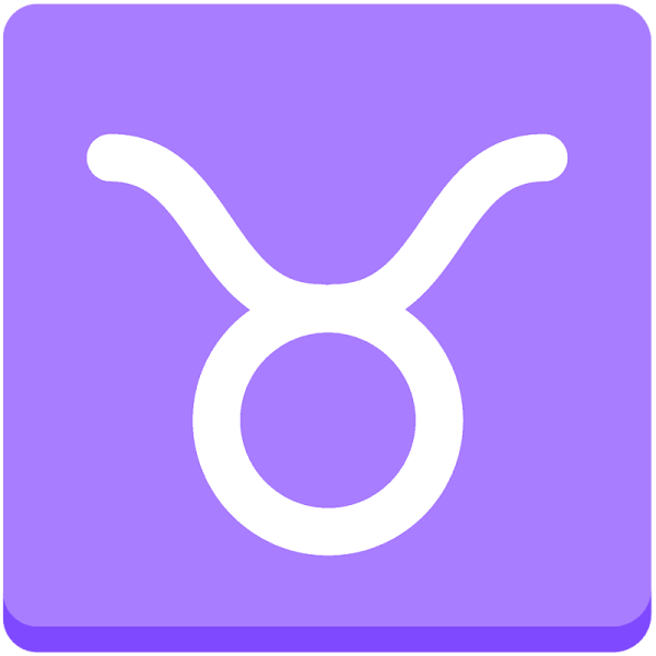 Телец знак зодиака ЭМОДЖИ