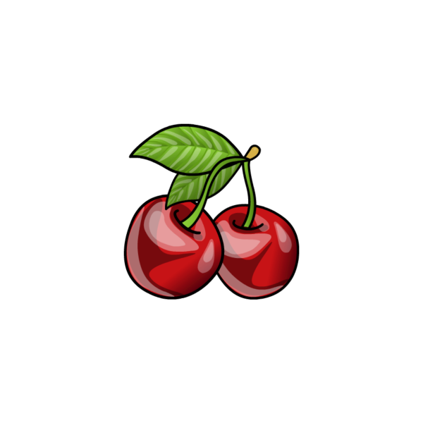 Вишня стикер