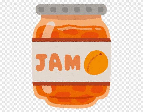 Клубничное варенье мультяшное