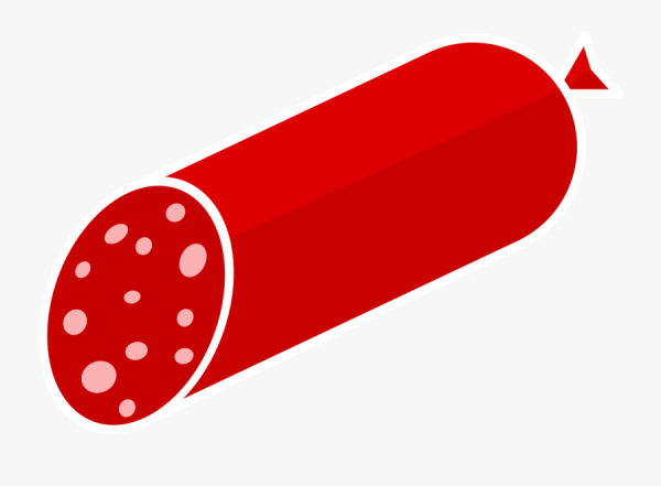 Колбаса мультяшный