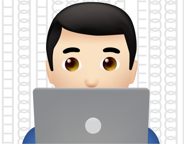 Эмодзи программист