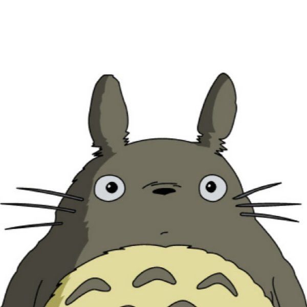 Тоторо с боку