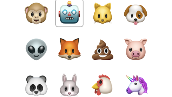 Смайлы айфона животные