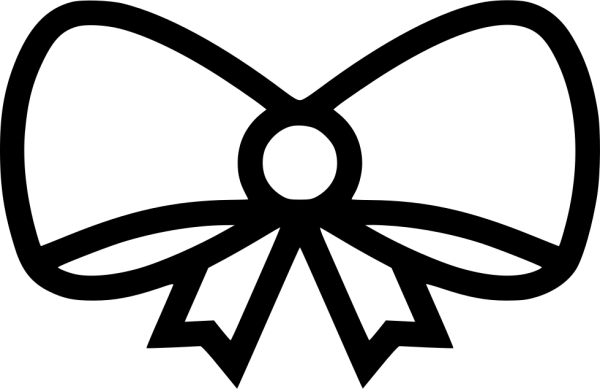 Бантик пиктограмма