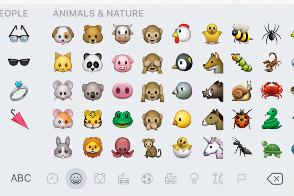 Эмодзи животные