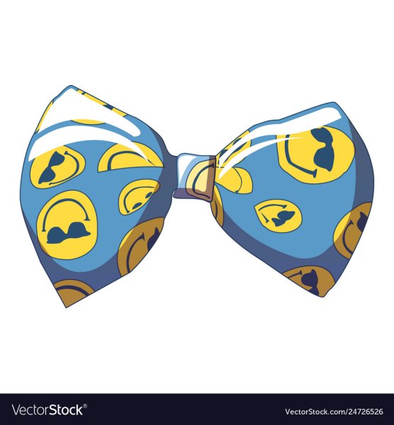 Галстук бабочка карикатура