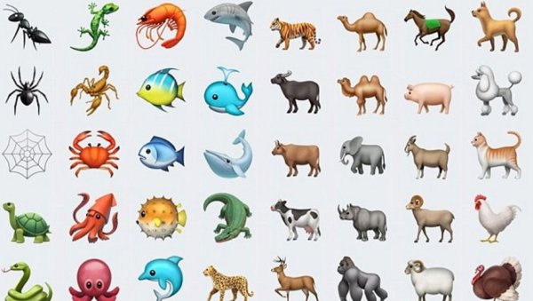 ЭМОДЖИ животных