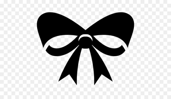 Бантик силуэт