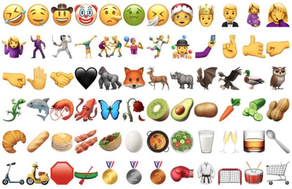 Смайлики IOS