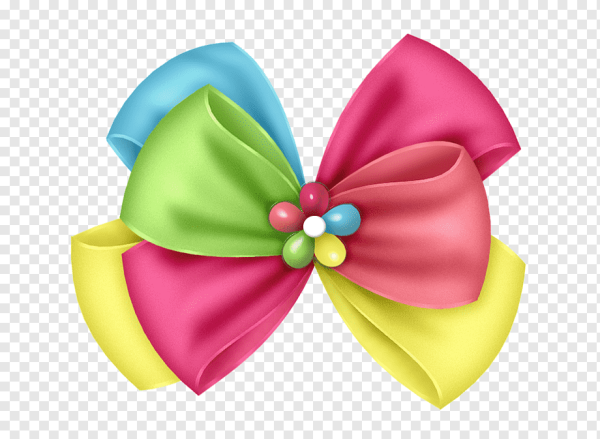 Разноцветные бантики