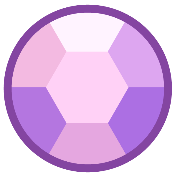 Смайлик аметист