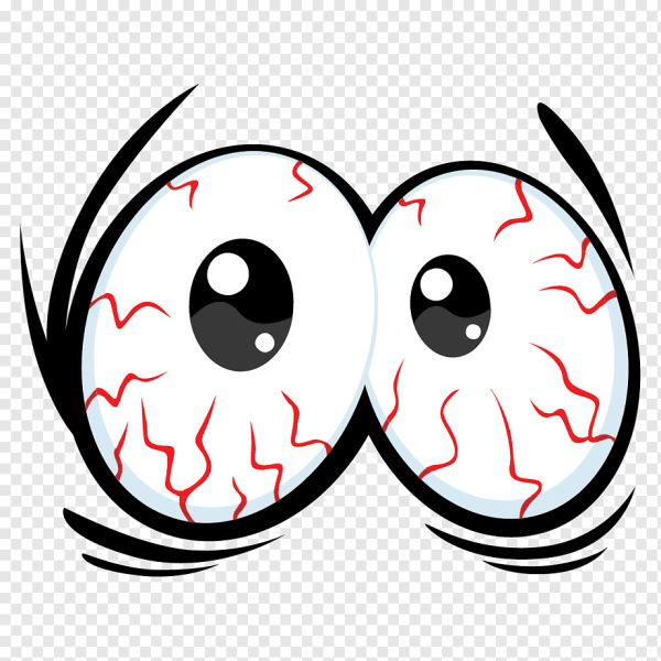 Глаз мультяшный