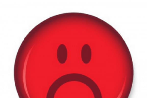 Красный человек смайлик
