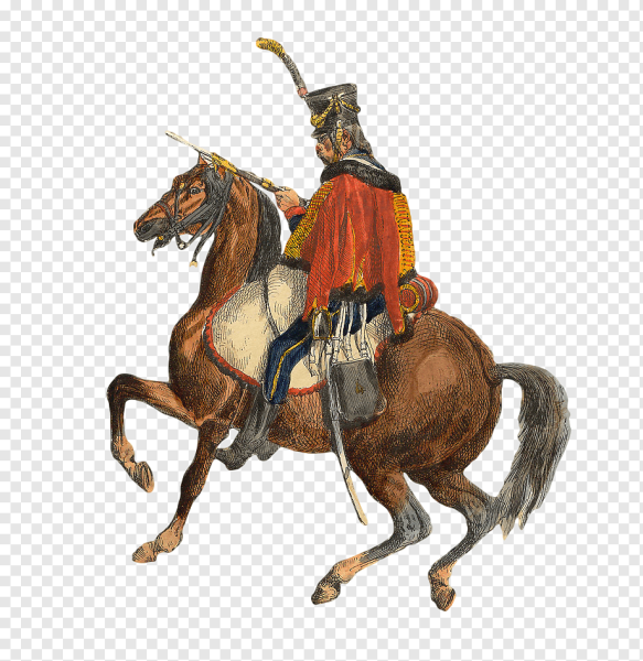 Кавалерия на прозрачном фоне