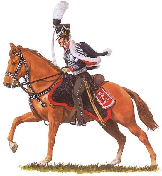 Прусские гусары 1815
