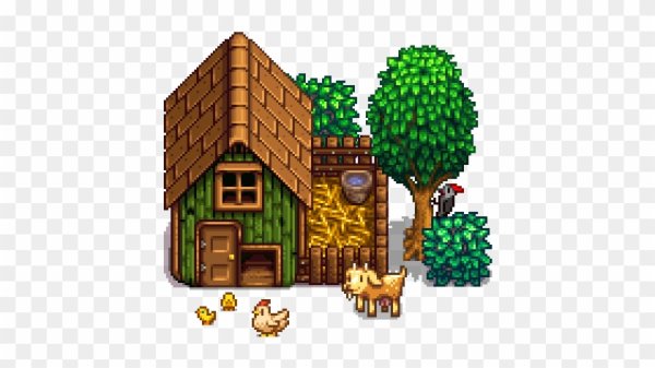 Курица из Stardew Valley