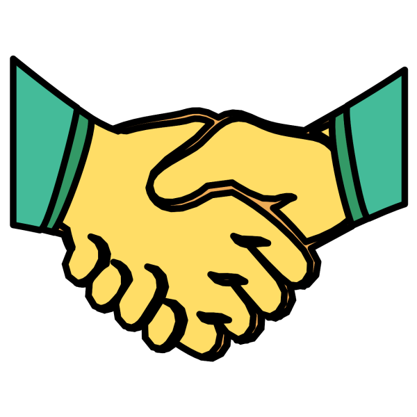 Смайл рукопожатие