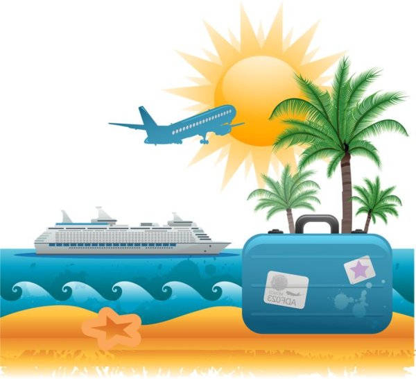 Значок Travel желтый