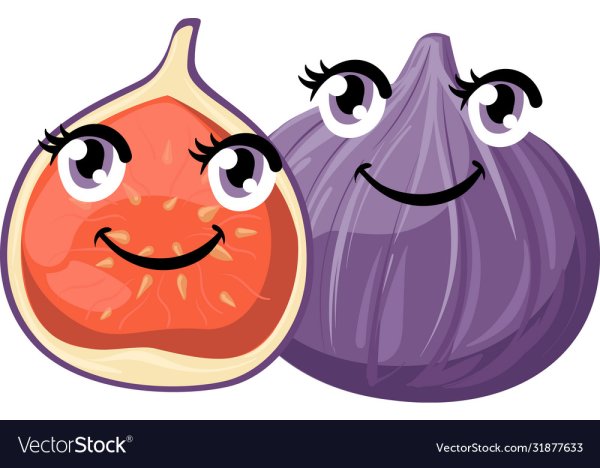 Инжир мультяшный