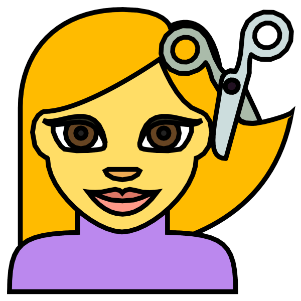 Смайлик парикмахер