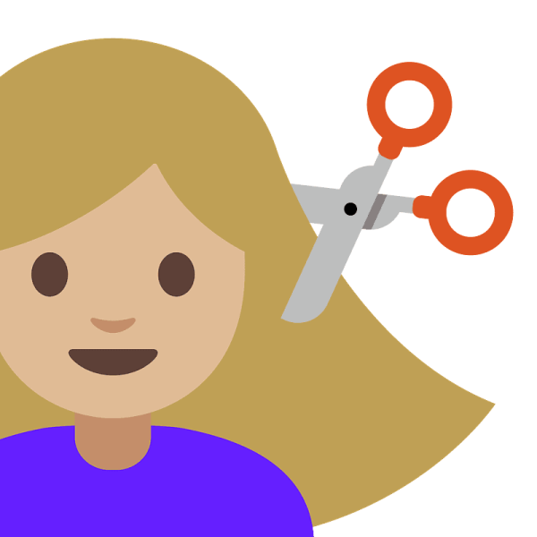 Смайлик парикмахер