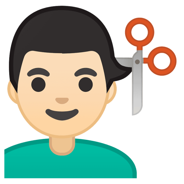 Смайлик парикмахер