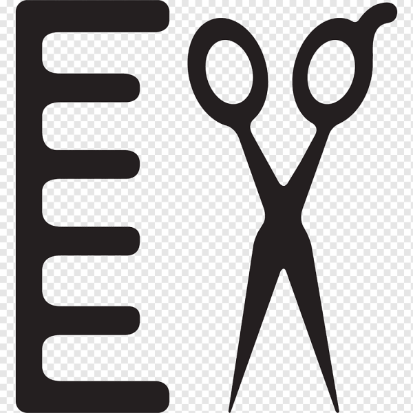 Ножницы и расческа