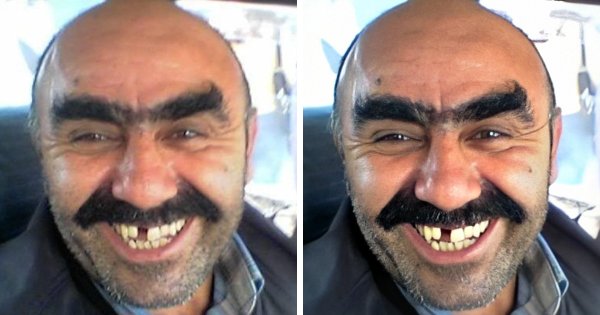 Люди с большими бровями