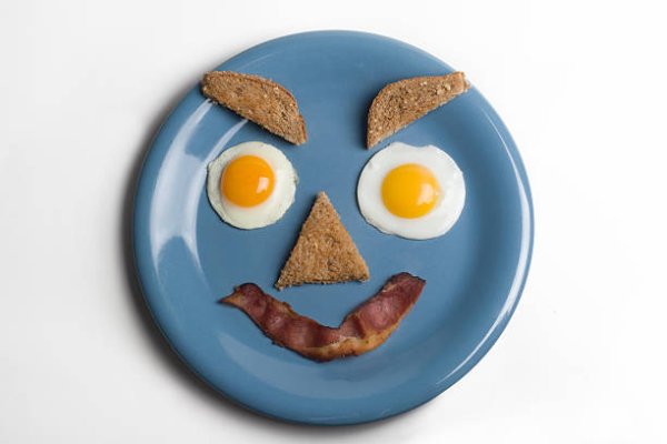 Смайлики завтрак