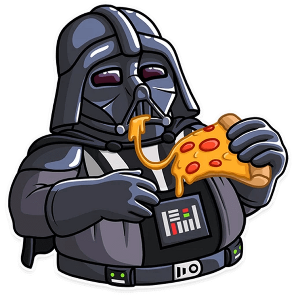 Стикеры телеграмм Darth Vader