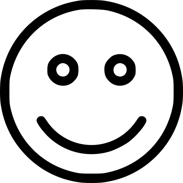 Иконка радостный смайлик