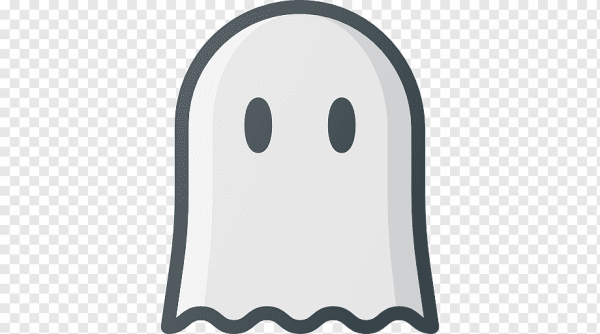 Призрак на прозрачном фоне