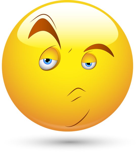 Думающий смайлик