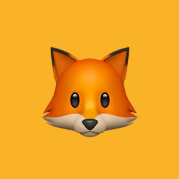 ЭМОДЖИ Лисенок из